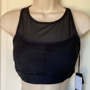 90 degree by Reflex black sports bra S